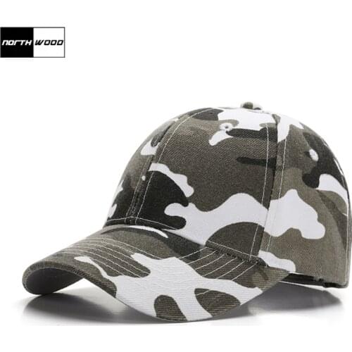 [NORTHWOOD] Children Snow Camo Baseball Cap Kids Tactical Cap Camouflage Snapback Hat Bone Masculino Cap for Boy Girls