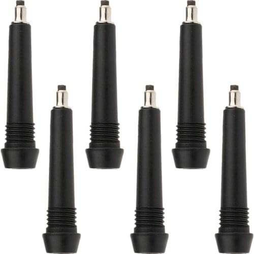 6pcs Flex Long Replacement Rod Tip for Alpenstock Trekking Pole Stick Hiking Climbing Camping Walking Walking Sticks