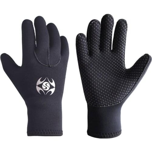 Swimming Diving Gloves 3MM Neoprene Anti-Slip Warm Male and Female Diving Gloves Scuba Dive Snorkeling Diving Gloves Underwater