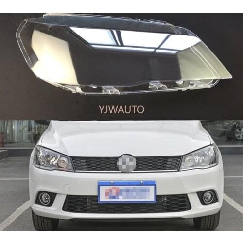 Car Headlamp Lens For Volkswagen VW Jetta 2013 2014 2015 2016 Car Replacement Lens Auto Shell Cover