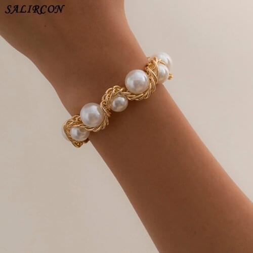 Salircon Golden Bracelets
