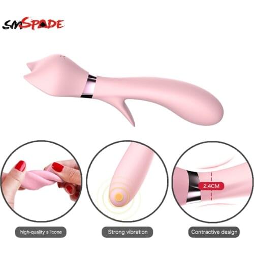 Smspade Vibrator Magic Wand Sex Toys for Adult Games Clitoris Stimulation G-Spot Vibrators Sex Shop 7 Vibration Modes Sex Games