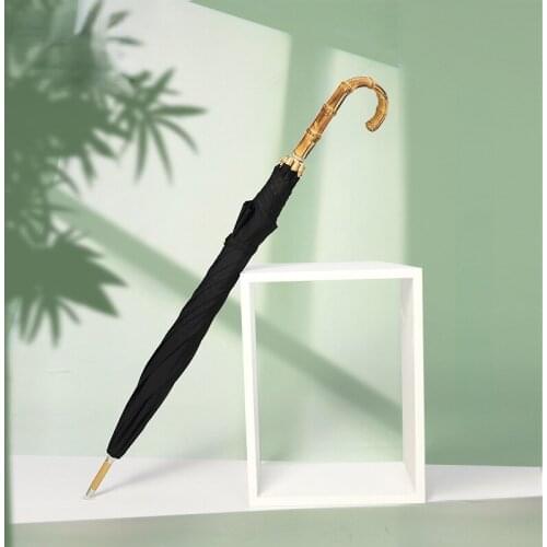 Long Handle Large Umbrella Adult Black Business Windproof Fashion Umbrella Women Paraguas Mujer Household Merchandises BD50YS