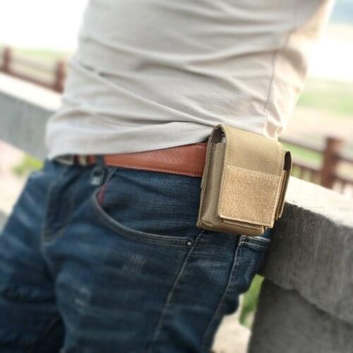 Military Molle Pouch Tactical Single Pistol Magazine Pouch 1000D nylon Sheath Airsoft Hunting Ammo Camo Bags