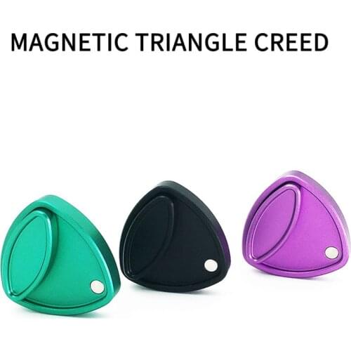 New Product Push Brand Magnetic Decompression Toy Metal Rotor Stress Reliever Toys Hand Spinner EDC Fidget Toys