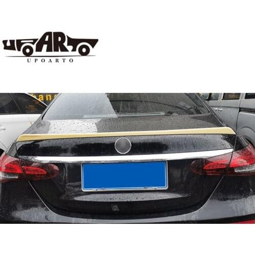 For Benz W213 E63s high quality ABS Plastic Unpainted Color Rear Spoiler Wing Trunk Lid Cover Car Styling