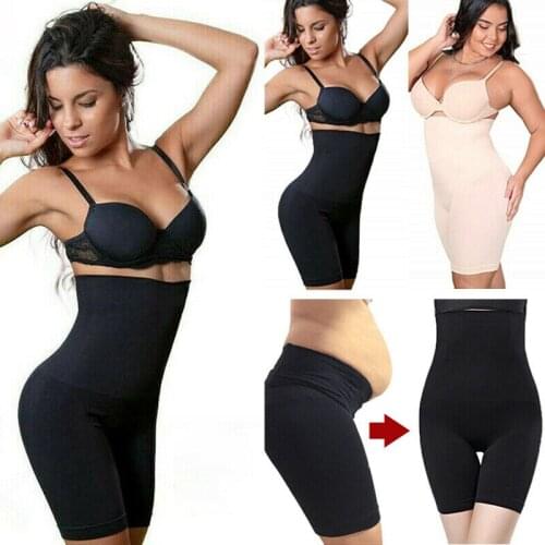 Women Body Shaper Shapermint Lift Control Panties Slim High Waist Shorts Pants Underwear S-4XL