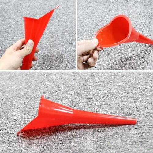 1Pc Car Long Oil Funnel Oil Gasoline Diesel Multi-function Plastic Funnel Motorcycle Auto Accessories Free Walking Oil Funnel