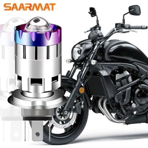 1pcs H4 High power Moto headlights 12V white 6000K Hi/Lo Lamp LED bulb For Kawasaki Vulcan KLX125 KLX150 250 450 CRF YZF EXC RMZ