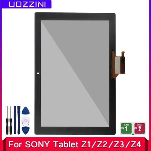 100% Tested Touch Screen For Sony Xperia Tablet Z Z1/Z2/Z3/Z4 Touch Panel Front Glass SenSor Replace Screen