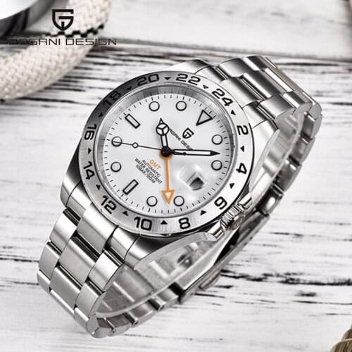 2021 Pagani Design New Top Brand Simple Fashion Men' Automatic Mechanical Stainless Steel Sapphire Glass Sports Waterproof Watch