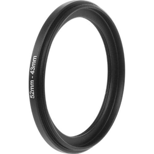 52mm To 43mm Metal Step Down Rings Lens Adapter Filter Camera Tool Accessory New 72XB