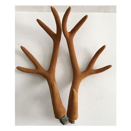 Free shipping artificial deer antlers