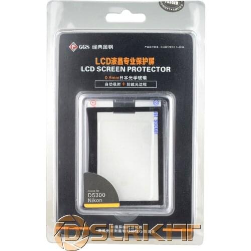 GGS IV 0.5mm Self-Adhesive Glass LARMOR Screen Protector GGS4 for Nikon D5300