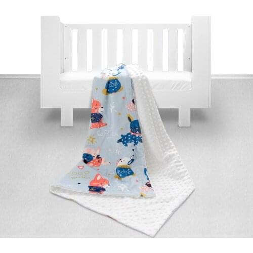 HappyFlute Hot Sell INS Newborn Baby Wrap 76*102cm Autumn/Winter Blanket For Kids Boys And Girls Infant Product