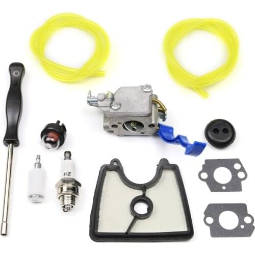 Carburetor for 125B 125BX 125BVX Blower Carb with Air Filter Fuel Lines Gasket