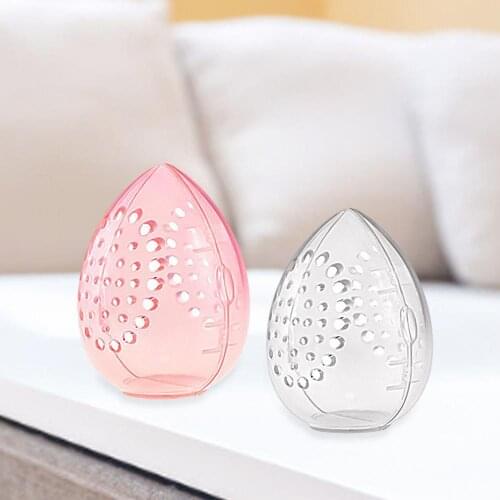 Makeup Beauty Powder Puff Blender Egg Sponge Drying Stand Storage Rack Water-drop Shape Puff Smooth Beauty Cosmetic
