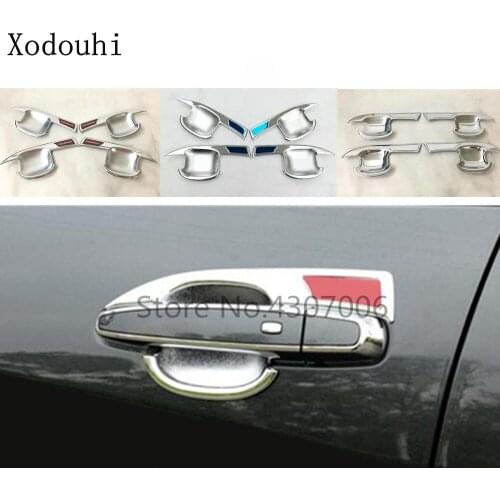 Car Cover Detector Trim ABS Chrome External Outside Door Bowl Frame For Chevrolet Equinox Third GE 2017 2018 2019 2020