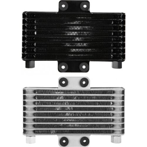 Cooler oil Upgrade 125ml Motorcycle Engine Oil Cooler Cooling Radiator for 125CC-250CC Engines Aluminum
