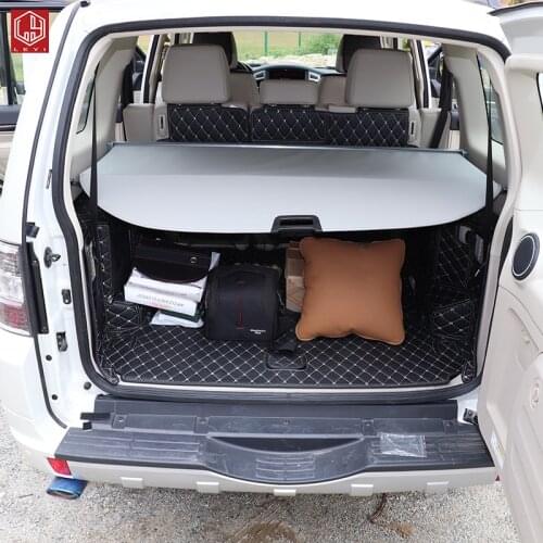 Car Trunk sun blind Shade Cover For Mitsubishi Pajero V97V93V73 Interior modification of rear boot cover partiti Car Accessories