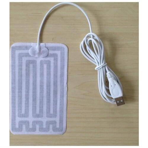 5pcs 5 v USB heating cloth USB Feer piece 8 * 13 cm