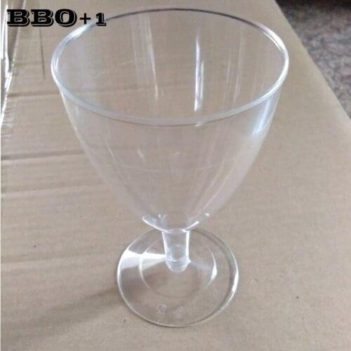 6/12/18pcs 180ml Disposable Beer Beverage Juice Cup Wine Plastic Wedding Cocktail Whiskey Drinking Cups Party Restaurant Tumbler
