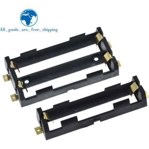 Diy 1x 2x 18650 Series Batteries Holder Box Storage Case Container power bank With Bronze Pins Drop Ship wholesale