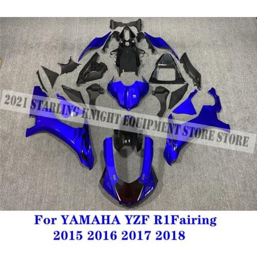 New ABS Motorcycle Whole Fairings Kit Fit For YAMAHA YZF1000 YZF R1 2015 2016 2017 2018 2019 Injection Bodywork Bright Blue