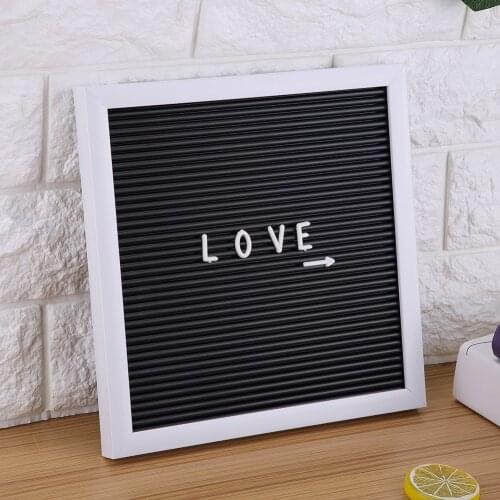 25cm*25cm Message Letter Board Changeable Sign Letters Numbers Home Message Blackboard Home Office Decor Birthday Gift for Kids
