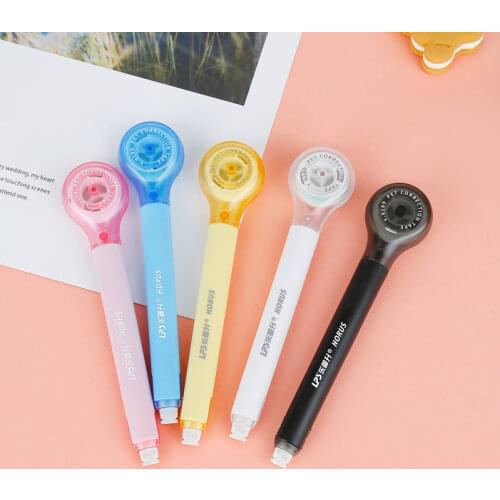 Pen Shape Correction Tape New creative design Stationery corrector Tape width:5mm Tape length:6m office for School supplies