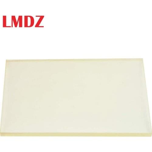 LMDZ 1Pcs 20x15cm Leather Craft Tools DIY Cutting Board Rubber Special Stamping Pad Transparent Hole Punching Protection Plat