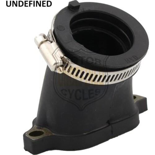 Motorcycle Carburetor Intake Manifold Adapter Rubber Carb Joint Boot For Polaris Sportsman 600 700 Twin 4X4 2002-2006 Black