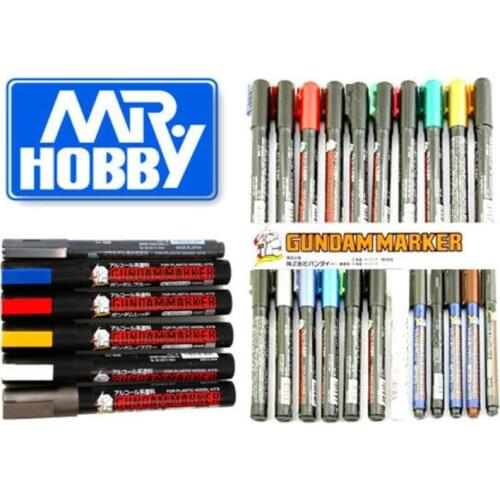 Mr. Hobby Gundam Gunze GSI Color Marker GM04-GM19 Gunpla Model Kit Paint Pen