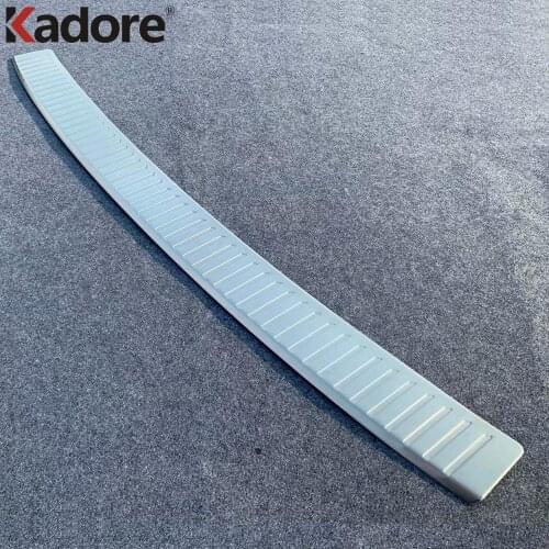 Rear Trunk Bumper Cover Trim For Honda Odyssey 2018 2019 2020 Stainless Steel Tailgate Door Sill Protector Plate Car Styling