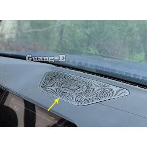 For VW Volkswagen Golf8 Golf 8 2019 2020 2021 Car Sticker Audio Speak Sound Inner Front Dashboard Trim Upper Ring Circle Parts