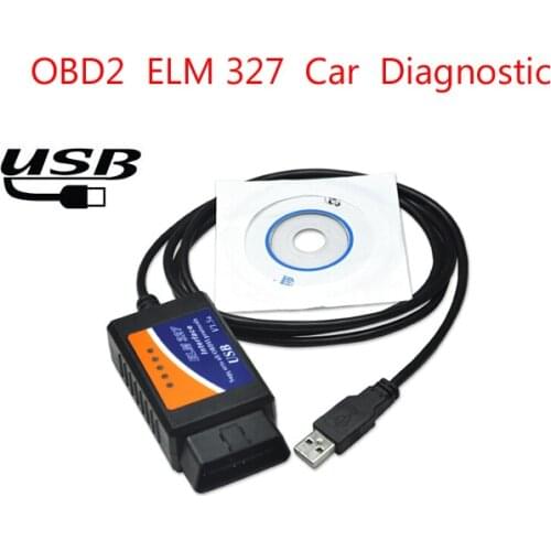 Newest OBD2 Scanner ELM327 usb interface Hardware v1.5/Software 1.5 Car diagnostic scan tool ELM 327