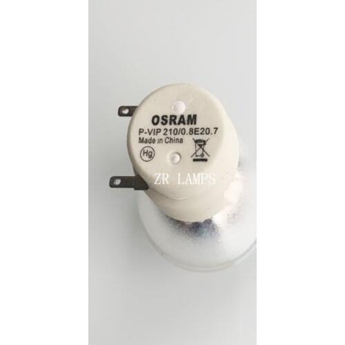 ZR VIP 210W E20.7 Original Lamp OSRAM P-VIP 210/0.8 E20.7 W1090 TH683 HT1070 BH3020 Projectors 5J.JED05.001 NEW Original Lamp