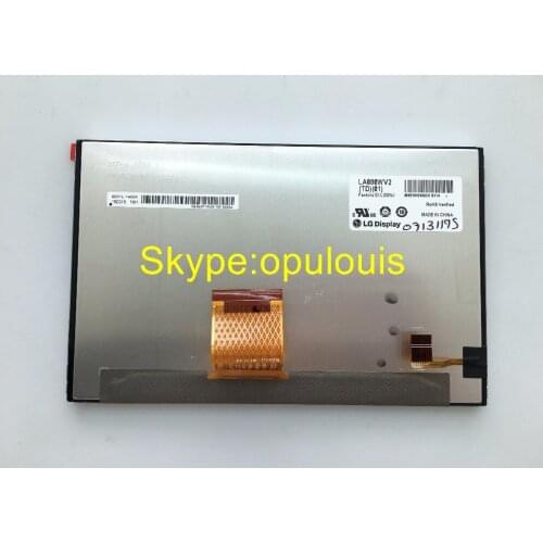 Original new 8Inch LCD display LA080WV2(TD)(01) LA080WV2-TD01 screen panel for Toyota JBL MAP Navi audio
