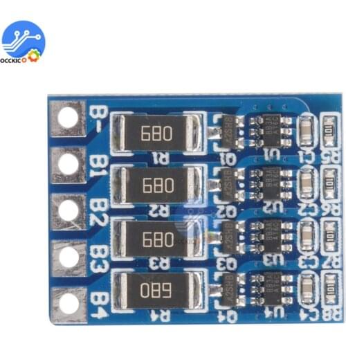 BMS 4S 4.2V 18650 Lithium Battery Charger Protection Board Power Bank Battery Balancer for Drill Lipo Charging Accessory