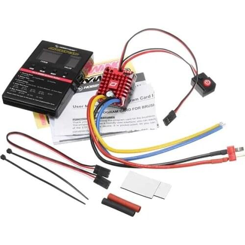 Hobbywing QuicRun ESC 1:10 1/8 WP Crawler Brush Brushed 80A Electronic Speed Controlle