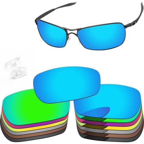 PapaViva Polarized Replacement Lenses & Nose Pads for Authentic Crosshair 2.0 OO4044 - Multiple Options