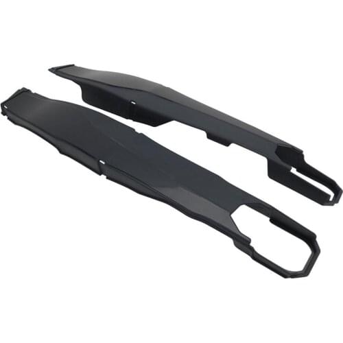 1 Pair Universal Motorbike Black Plastic Tube Dirt Bike Motocross Fork Guard Protection Fork Protector Covers Fork Guards