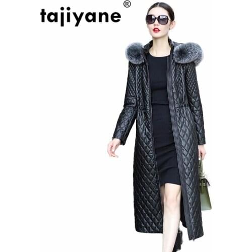Autumn Jacket Winter Women Genuine Leather Jacket Women Real Leather Coat with Fur Collar 2021 Women Coats HQ19-CJX6077B WPY93