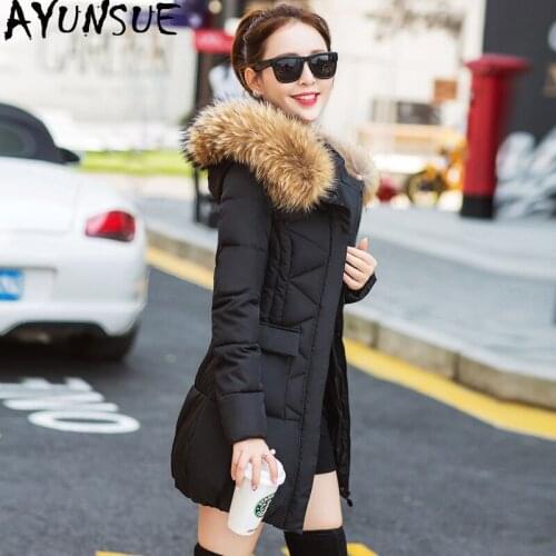 AYUNSUE Winter Jacket Women Korean Style Clothes Woman Coat Parka Puffer Jacket Overcoat Abrigos Mujer Invierno 2020 KJ3362