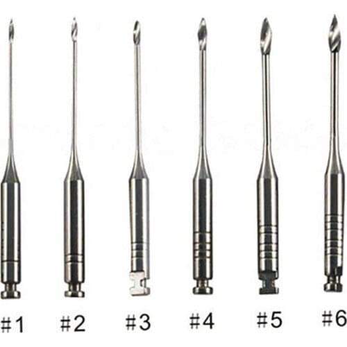 1 Pack(6pcs)Dental Gates Drills 32mm Endodontic Reamers Drill Burs Gates Glidden Endo Files Gate Dentist Materials
