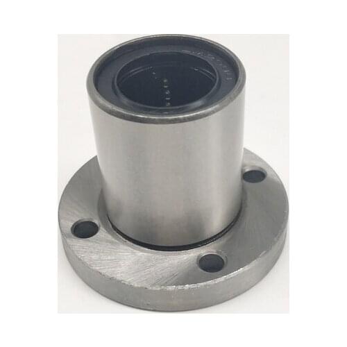 10pcs LMF12UU 12mm flange linear ball bearing for 12mm linear shaft CNC