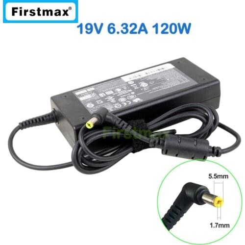 19V 6.32A 120W Laptop AC Adapter charger for Acer Aspire V3-771G V3-772G 7745G A120A003L A11-120P1A PA-1121-16 Power Supply