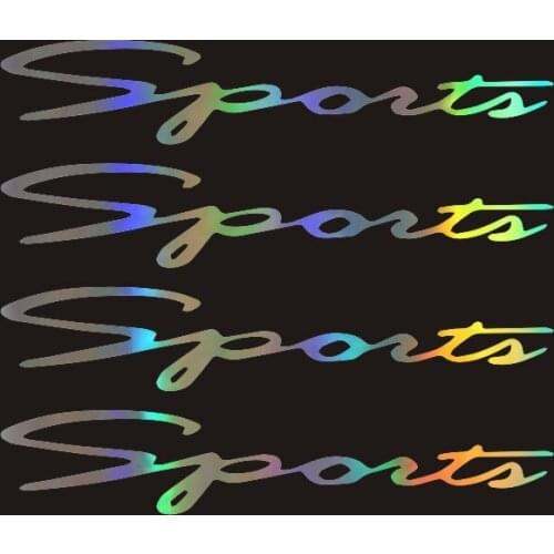 2*12cm Funny Sports Car Sticker Cute Dog Car Bumper Stickers and Decals Car Styling Decoration Door Body Window Vinyl Stickers