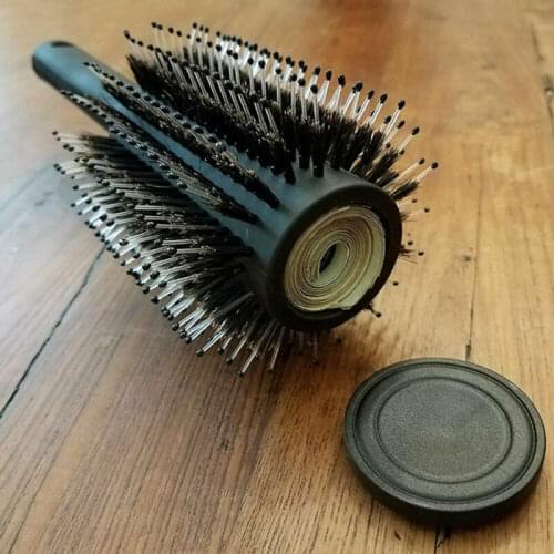 2021 Fancy Comb Hair Brush Diversion Safe Hair smell Proof Bag Can Safe to Hide Money jewelry Discreet Secret Removable Lid