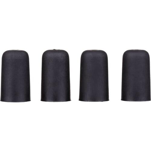 4 PCS Cello Tip Cap Anti-skid Cello Endpin Tip Cap Rubber Non-Slip Cap Protector Instrument Part Replacement Rubber Material